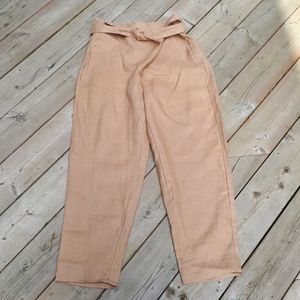 100% linen Reese wrap pants